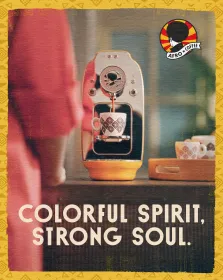 KAHAWA Capsule Machine - Chrome Silver